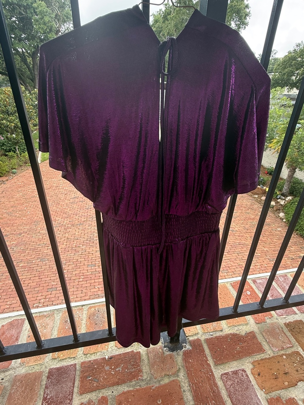 ICEC purple romper